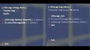 CS 1.6 Gag Eklentisi (SQL)