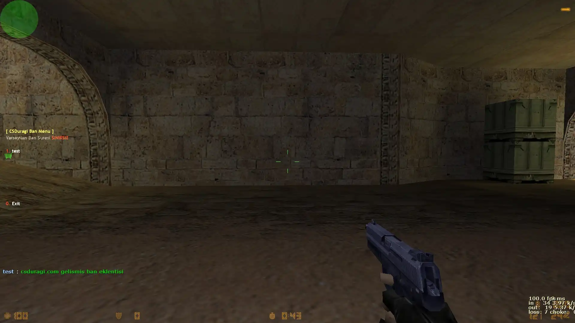 cs 1.6 ban men&uuml; anlatımı;