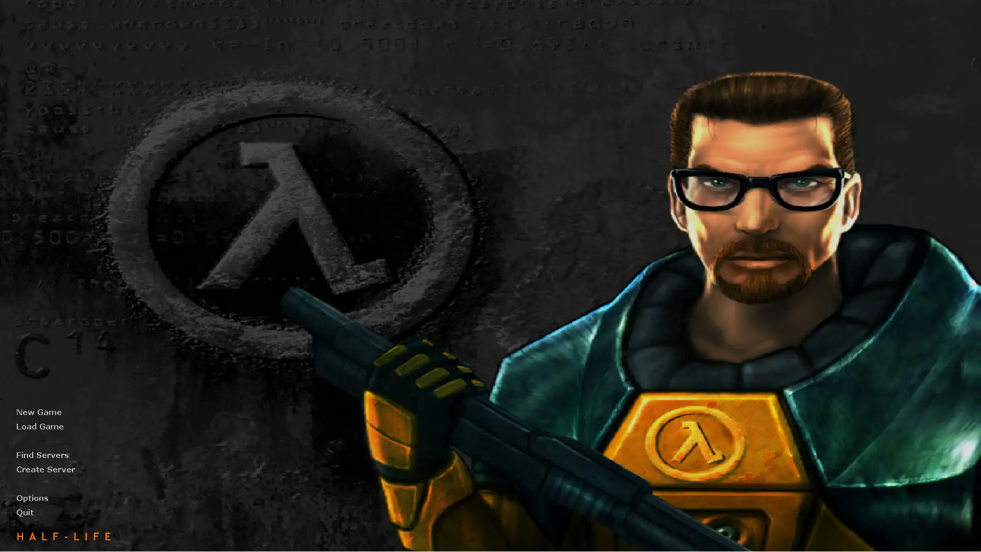 half life giriş men&uuml;s&uuml; resmi